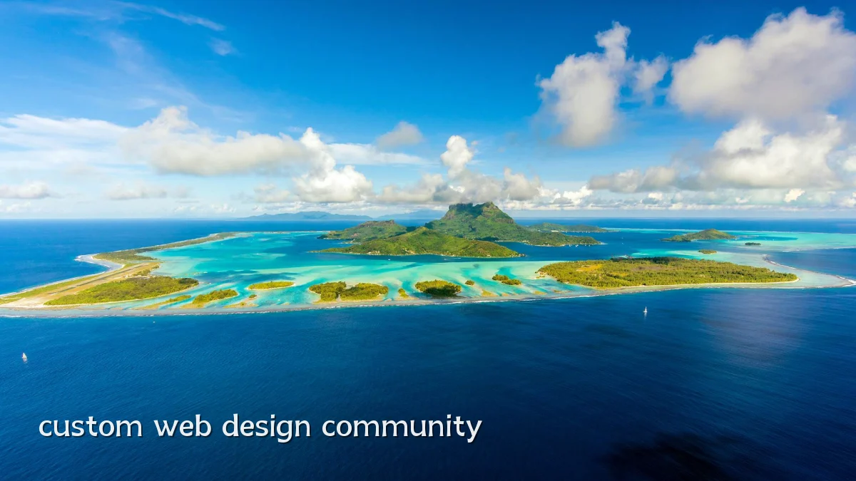 custom web design community