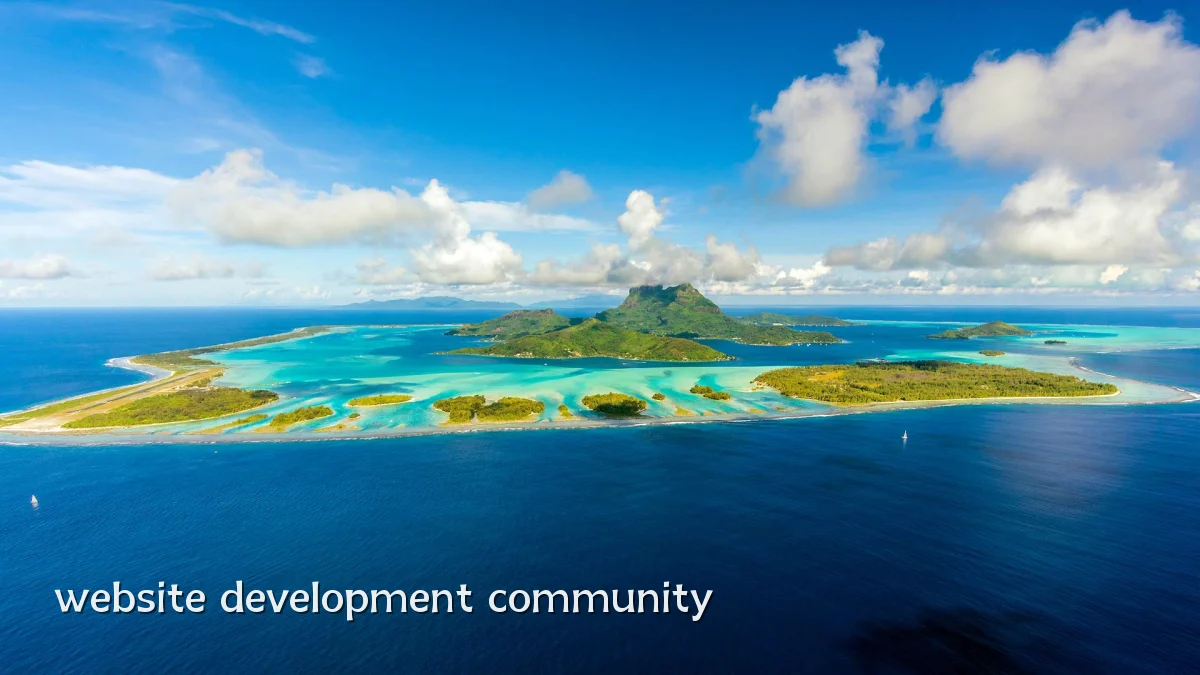 website development community