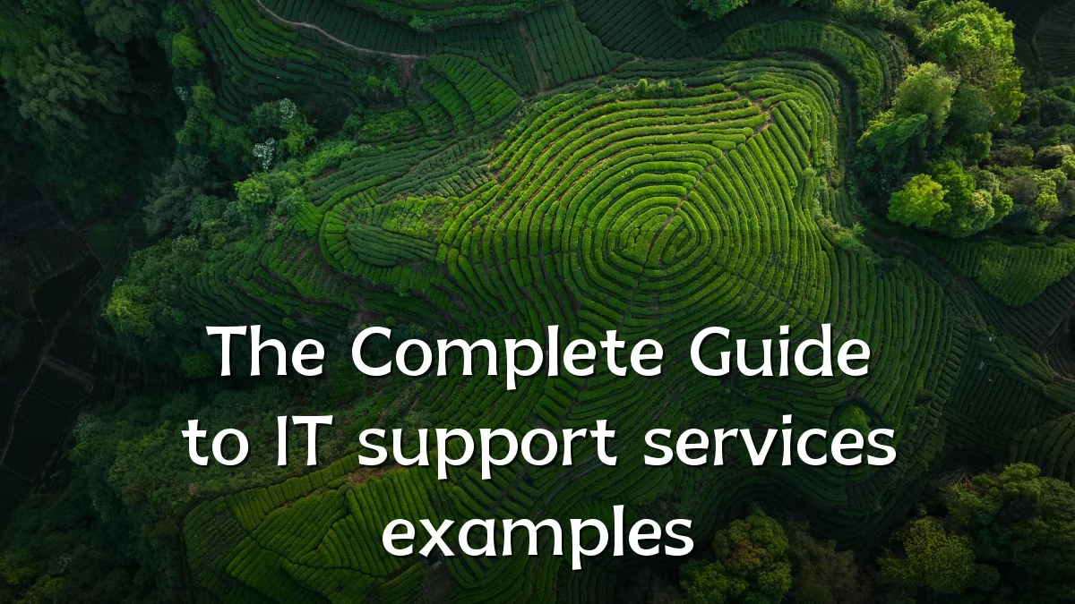 The Complete Guide to IT support services examples