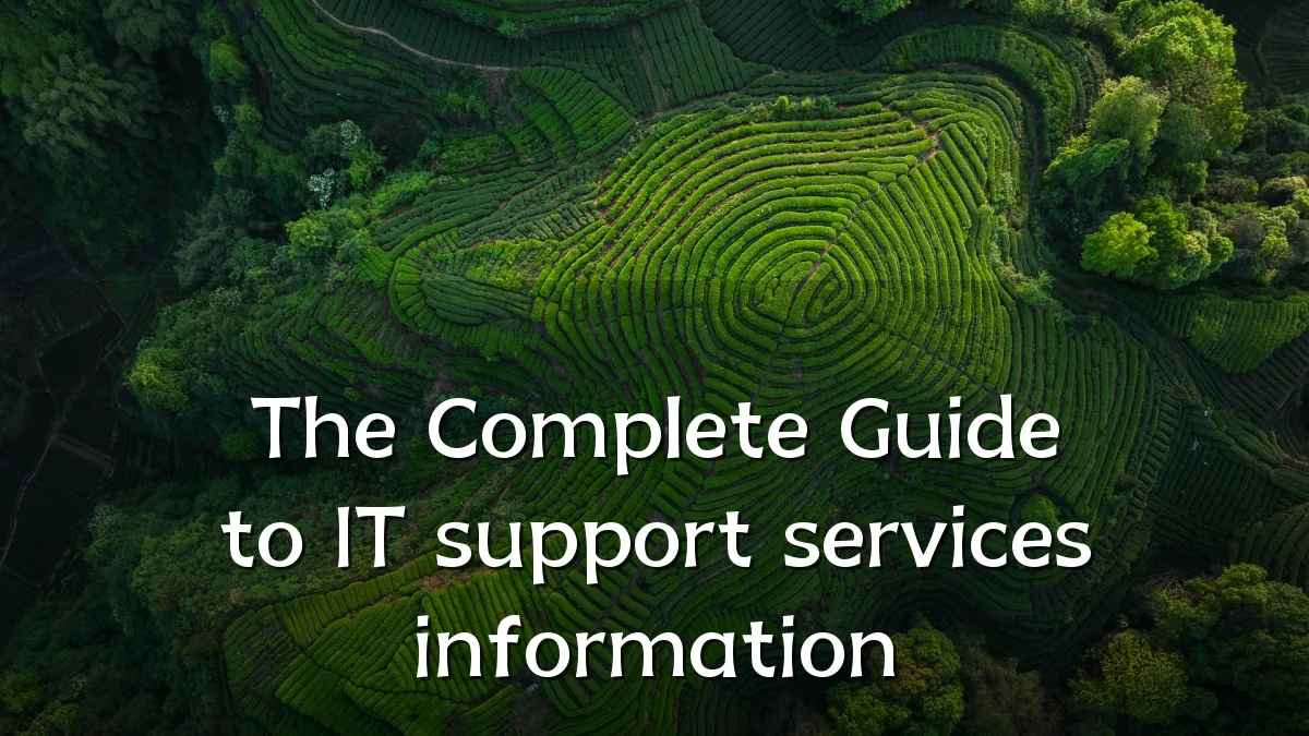 The Complete Guide to IT support services information