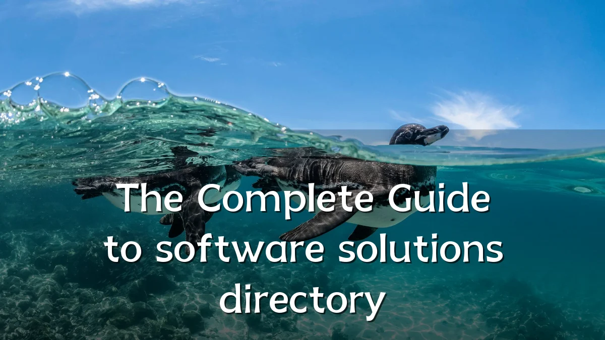 The Complete Guide to software solutions directory