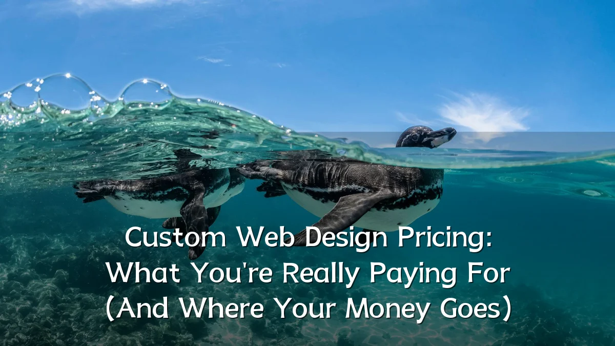Custom Web Design Pricing: What You're Really Paying For (And Where Your Money Goes)