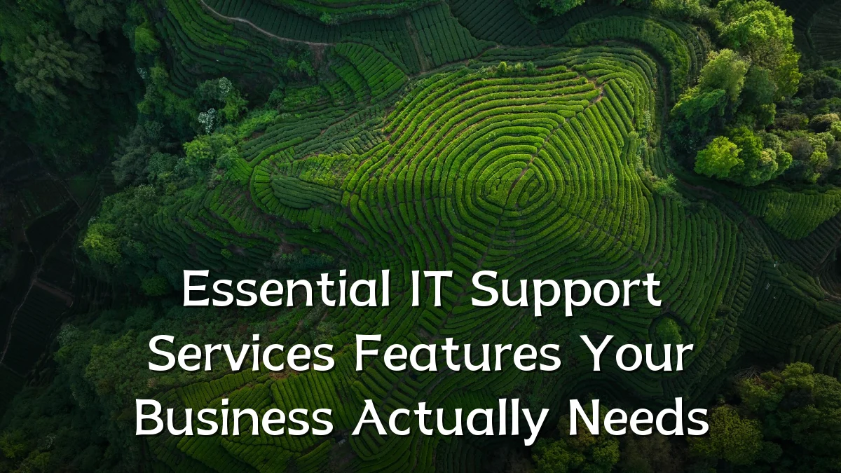 Essential IT Support Services Features Your Business Actually Needs