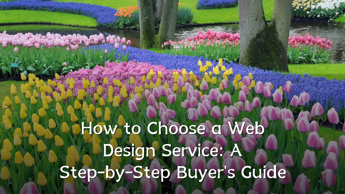 How to Choose a Web Design Service: A Step-by-Step Buyer's Guide