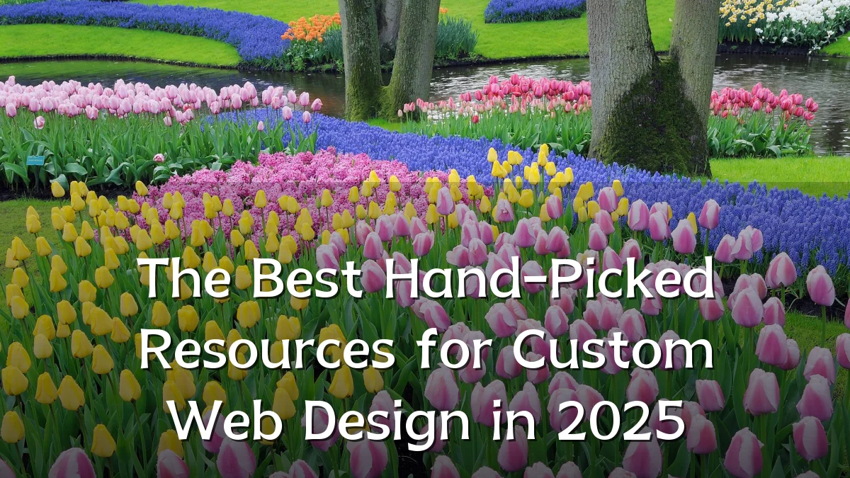 The Best Hand-Picked Resources for Custom Web Design in 2025