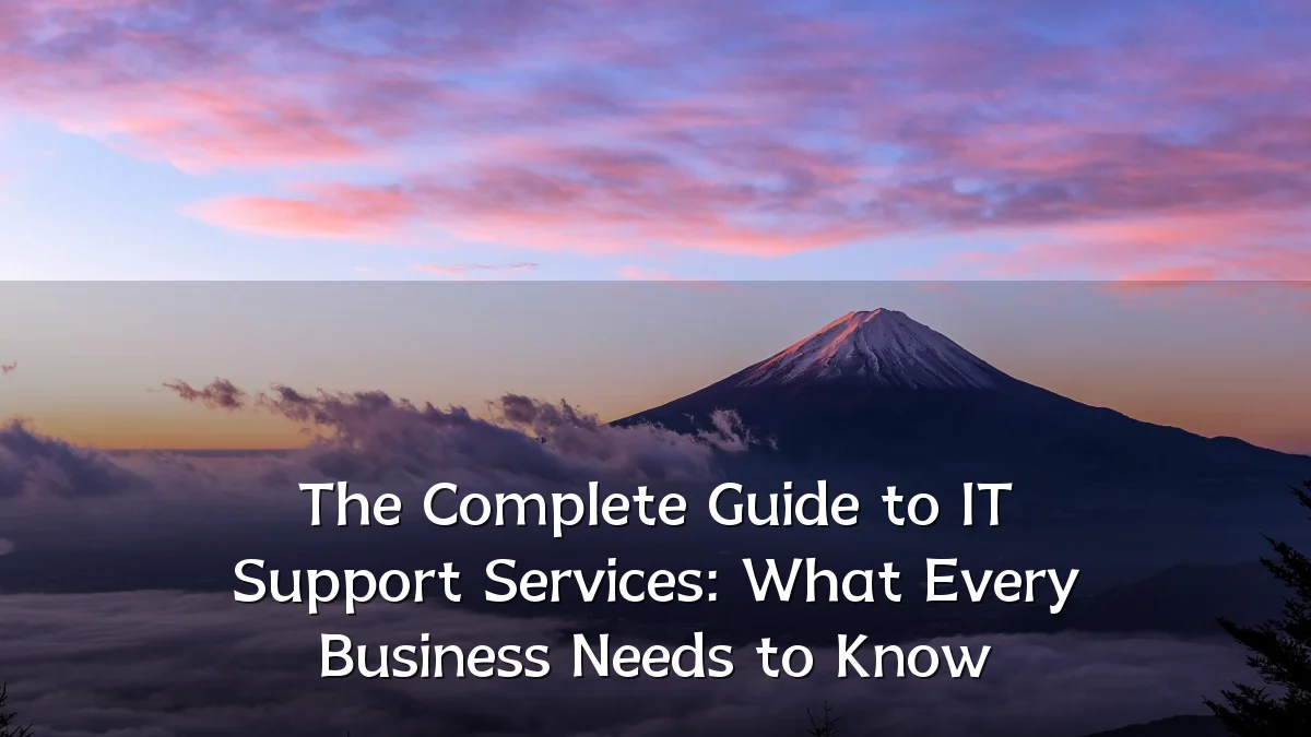 The Complete Guide to IT Support Services: What Every Business Needs to Know