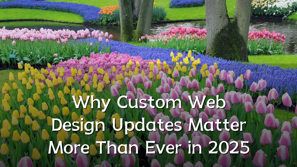 Why Custom Web Design Updates Matter More Than Ever in 2025