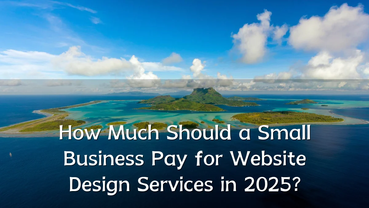 How Much Should a Small Business Pay for Website Design Services in 2025?