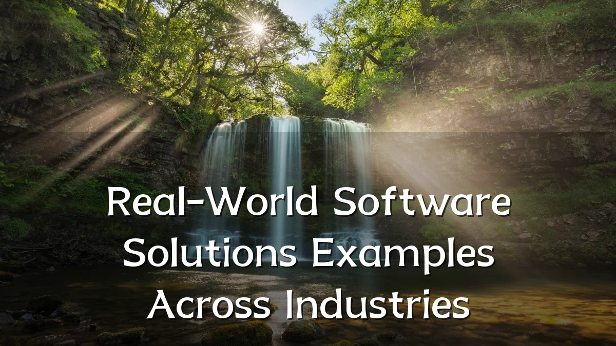 Real-World Software Solutions Examples Across Industries